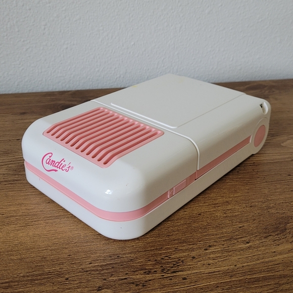 Vintage Candies Nail Dryer Portable Pink White 90s Fully Operational - Picture 5 of 15